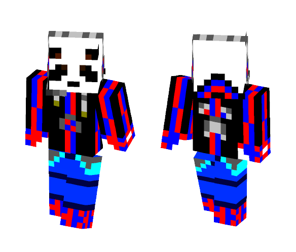 Panda Gamer 2.0 - Male Minecraft Skins - image 1