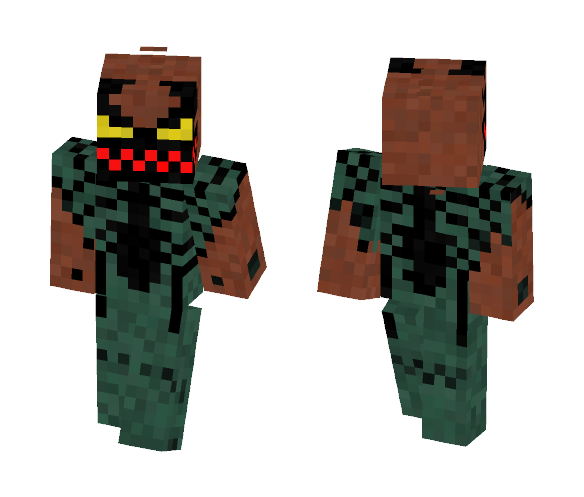 Download Free Venom Closer to being a man Skin for Minecraft image 1 Venom Closer to being a man - Other Minecraft Skins - image 1
