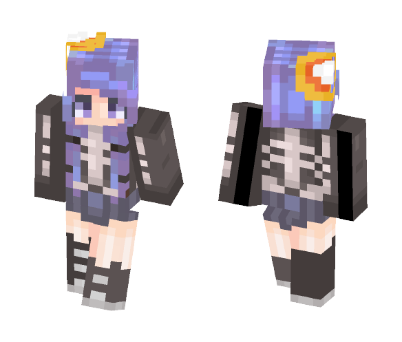 Spoopy scury skullyton - Female Minecraft Skins - image 1