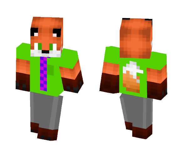 Nick Wilde - Male Minecraft Skins - image 1