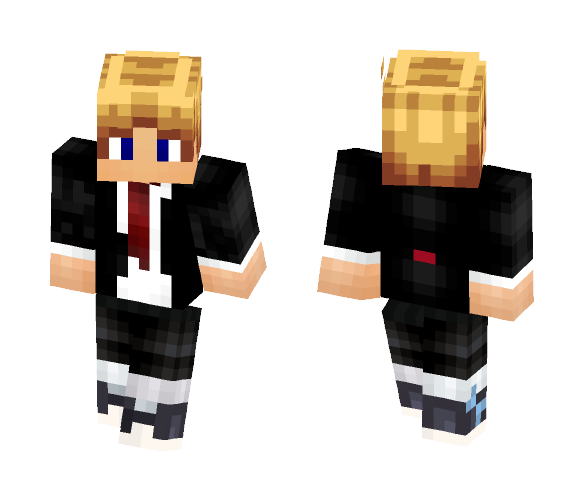 Boy in library (Yandere Simulator) - Boy Minecraft Skins - image 1