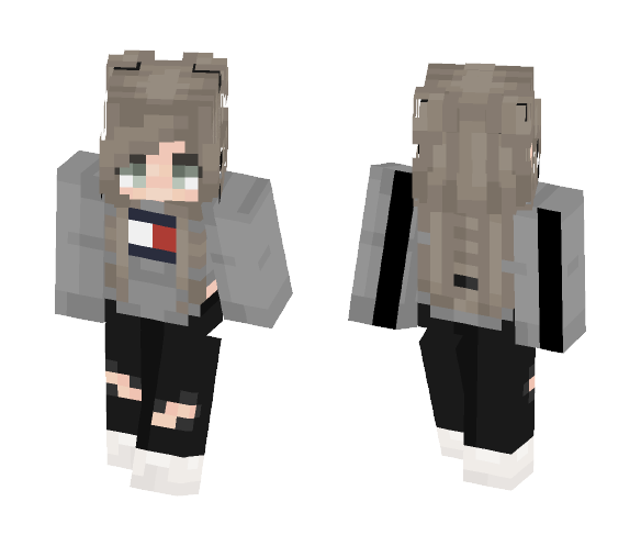 Kiara ♡ ☾Outfit #3☽ - Female Minecraft Skins - image 1