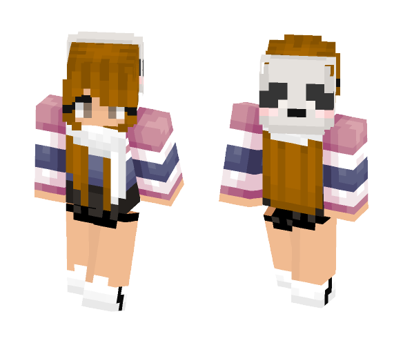 #9 ~ Winter Blues // - Female Minecraft Skins - image 1