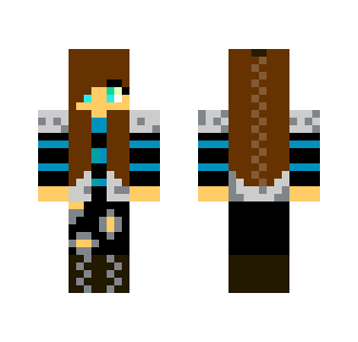 Made by friend :D (Wolf girl)