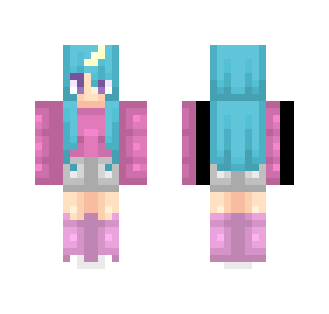 ((Finally)) The Raspberry Narwhal. - Female Minecraft Skins - image 2