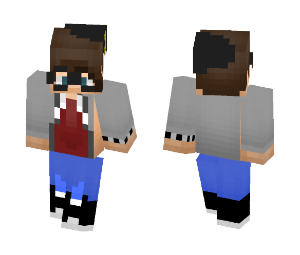Download Free Me, ICEBOY!! :) (My new skin) Skin for Minecraft image 1 Me, ICEBOY!! :) (My new skin) - Male Minecraft Skins - image 1