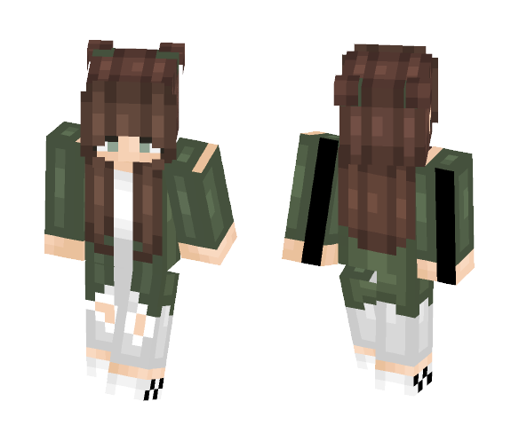 Getting cold 2.0 | Wervy - Female Minecraft Skins - image 1