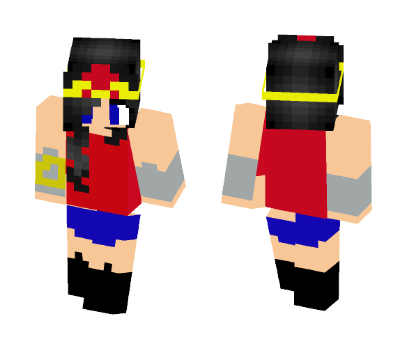 Wonder Woman - Comics Minecraft Skins - image 1