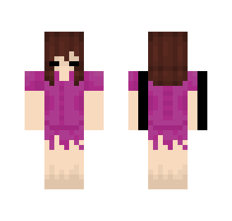 HorrorTale Frisk - Female Minecraft Skins - image 2