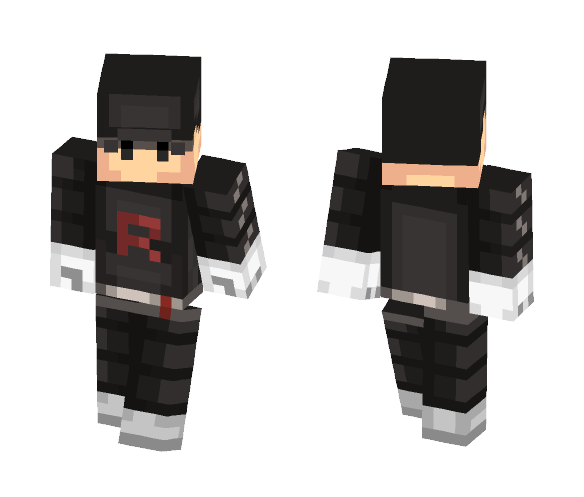 Team Rocket Recruit - Male Minecraft Skins - image 1