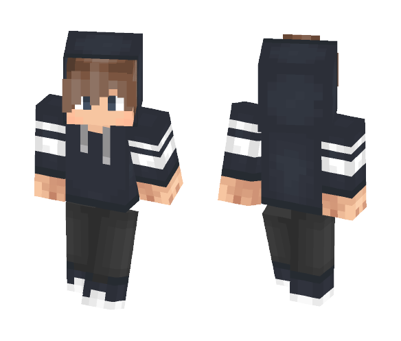 Hoodie boy - Boy Minecraft Skins - image 1