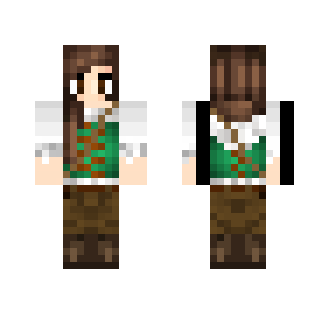Flynn Rider as a girl - Girl Minecraft Skins - image 2