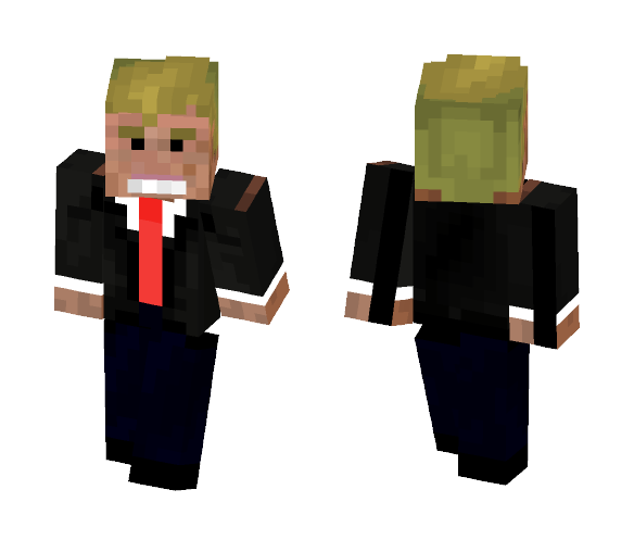 Donal Trump - Male Minecraft Skins - image 1