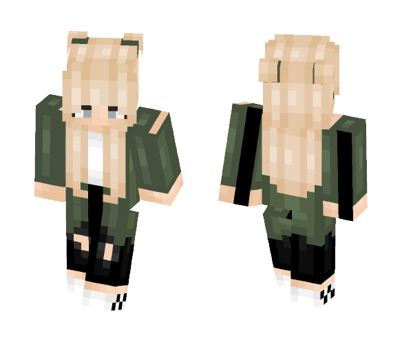 Getting cold | Wervy - Female Minecraft Skins - image 1