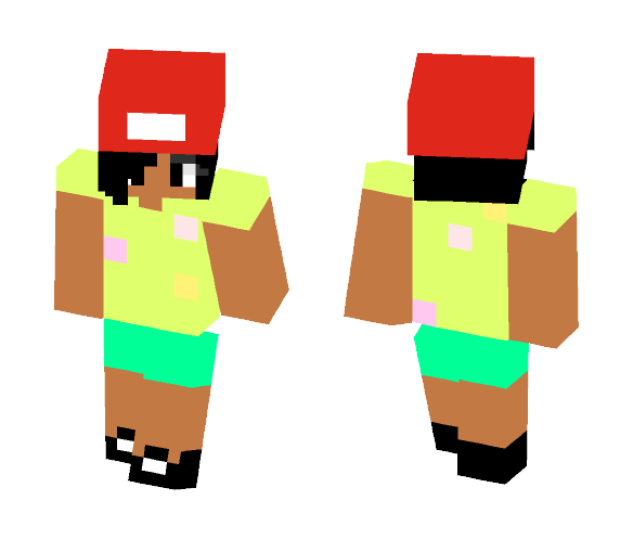 Pokémon Sun and Moon trainer - Female Minecraft Skins - image 1