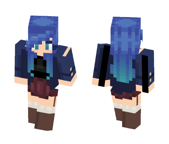 ☔️ Puddles // Pink Pineapple - Female Minecraft Skins - image 1