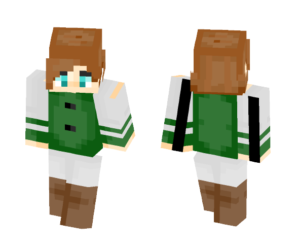 Eren Jaeger Modern Form - Male Minecraft Skins - image 1