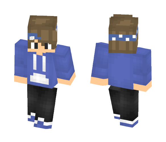 ~Pvp Hooded Boy~ ~Shady - Male Minecraft Skins - image 1