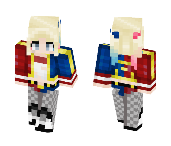Harley Quinn♦️♣️ - Comics Minecraft Skins - image 1
