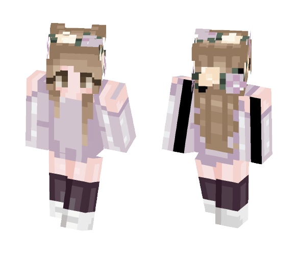 ｋｉｔｔｕ『 flowers 』 - Female Minecraft Skins - image 1