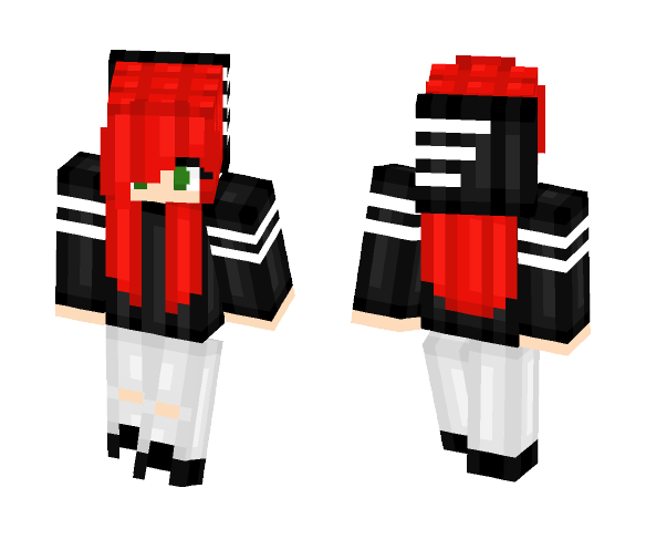 Skylar Red (Reshaded) - Female Minecraft Skins - image 1