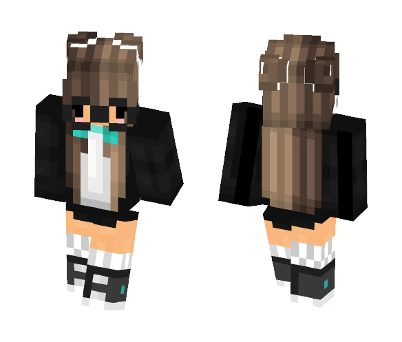 //CHiBi GLASSES - Female Minecraft Skins - image 1