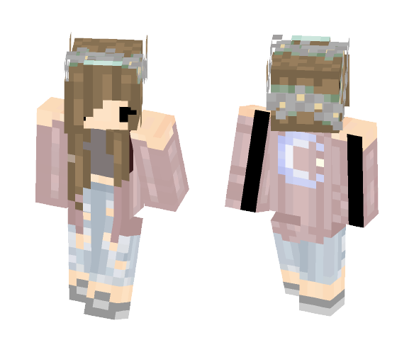 Download Free Cute Chibi! Skin for Minecraft image 1 Cute Chibi! - Female Minecraft Skins - image 1