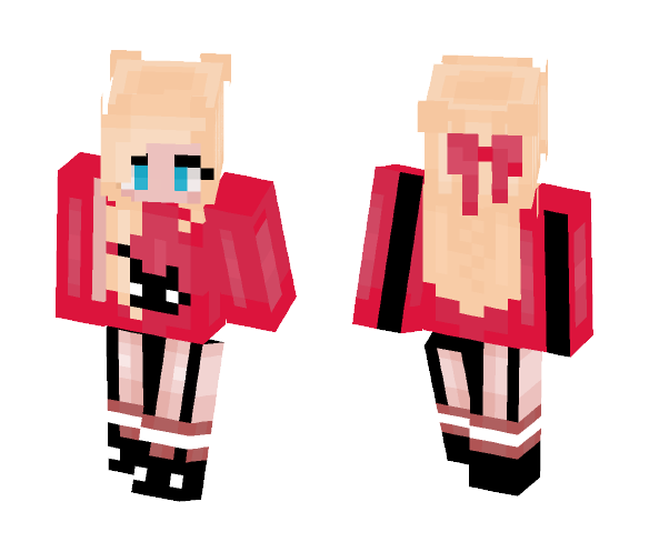 First girl skin! x3 - Girl Minecraft Skins - image 1