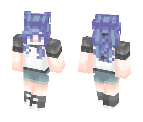 Melancholism | Lookz Better in 3D - Female Minecraft Skins - image 1