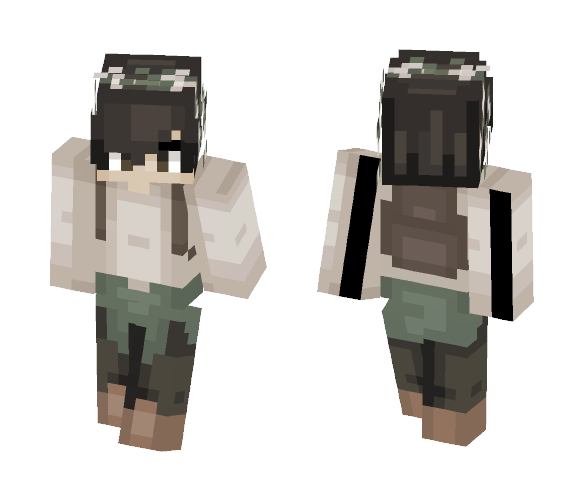 ooo another flower crown ~♥ - Flower Crown Minecraft Skins - image 1