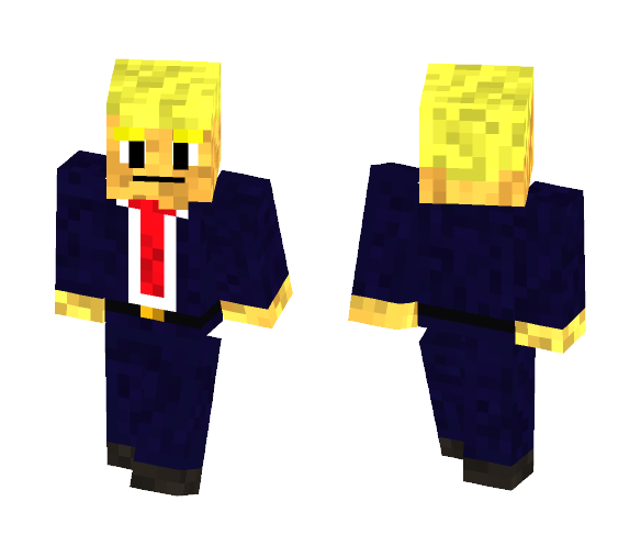 Donald Trump - Male Minecraft Skins - image 1