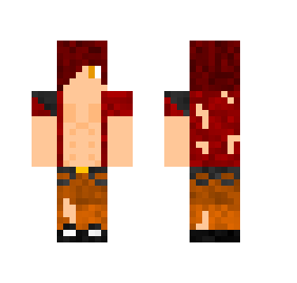 Humanized nightmare foxy - Male Minecraft Skins - image 2