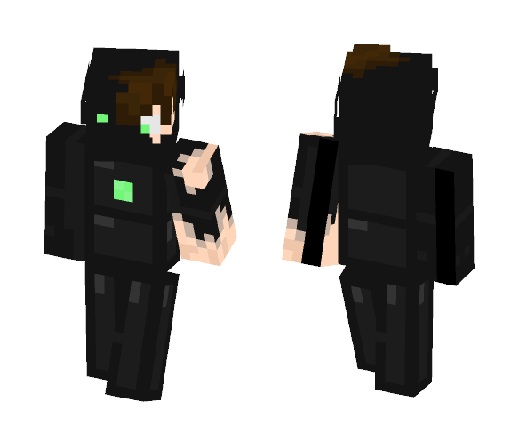 Matei Tamsin/ The lurker (OC) - Male Minecraft Skins - image 1