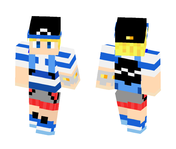 Pokemon Sun And Moon - Male Minecraft Skins - image 1