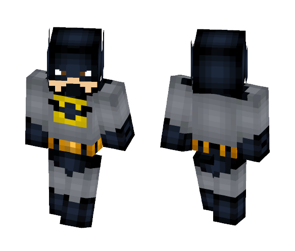 Batman Classic V1 - Batman Minecraft Skins - image 1