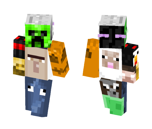 Minecraft Mob skin - Interchangeable Minecraft Skins - image 1