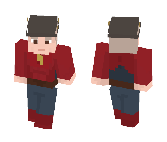 The Flash CW - Jay Garrick - Comics Minecraft Skins - image 1