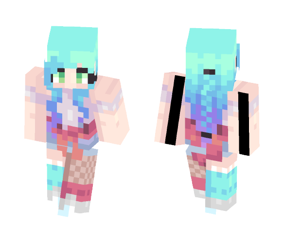 Bloop Bloop - Female Minecraft Skins - image 1