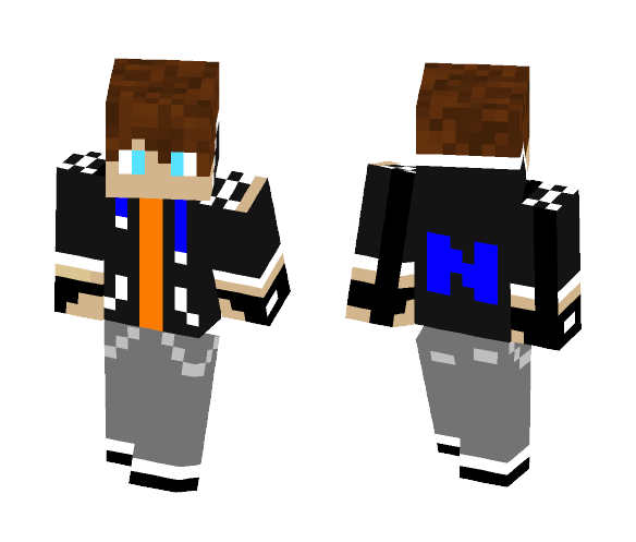 Blue Man - Male Minecraft Skins - image 1