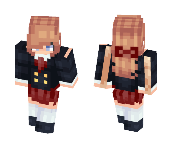 Ugh.. School - Female Minecraft Skins - image 1