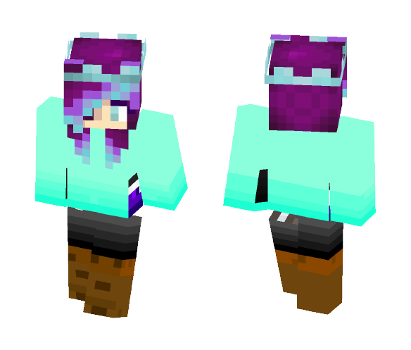 PurpelGirl4312//bruh....fixxed' - Female Minecraft Skins - image 1