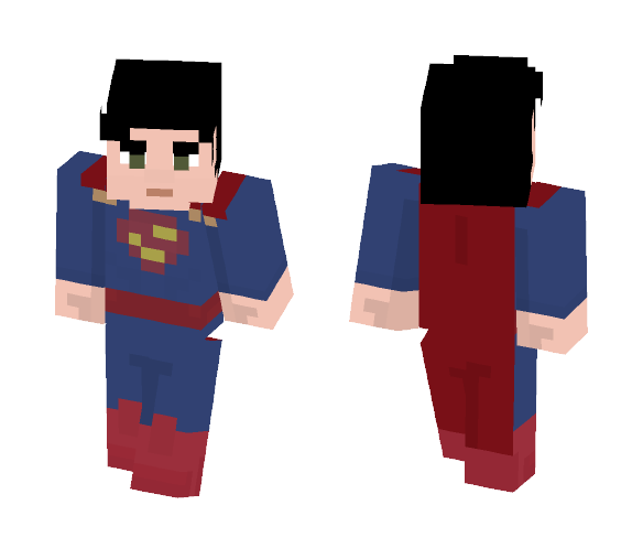 SuperGirl CW - Superman - Male Minecraft Skins - image 1