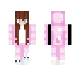 It's a pink bunny girl~ - Female Minecraft Skins - image 2