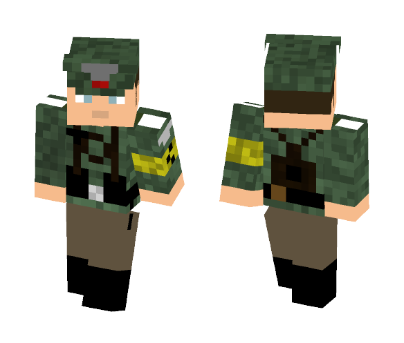 288th Volksstrum Div. Shutze - Male Minecraft Skins - image 1