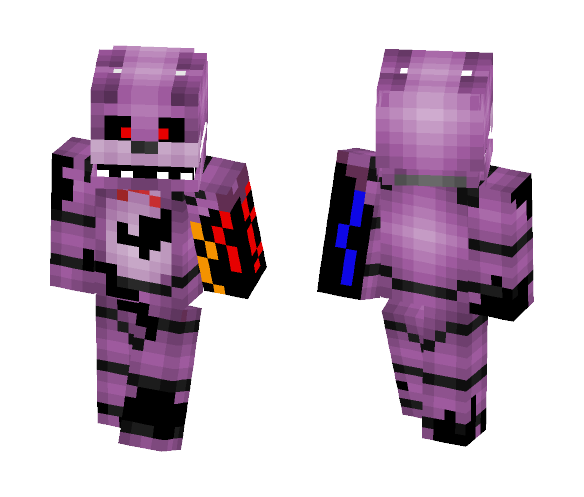 Fnaf Bonnie W/ torn off arm - Other Minecraft Skins - image 1