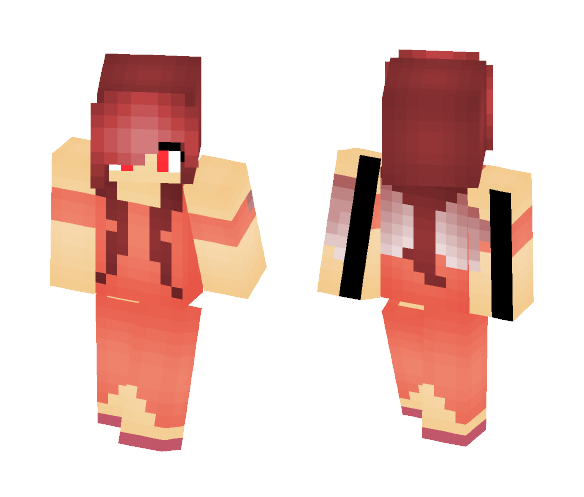 Download Free |4lx3lf7r3|You got that red dress Skin for Minecraft image 1 |4lx3lf7r3|You got that red dress - Female Minecraft Skins - image 1
