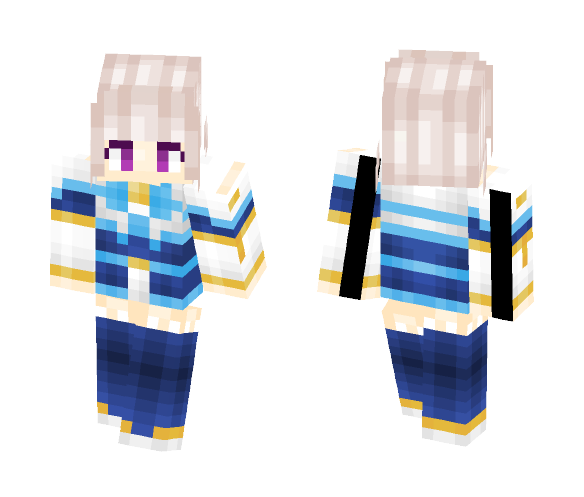 Mage base (Dragomon Hunter) - Female Minecraft Skins - image 1