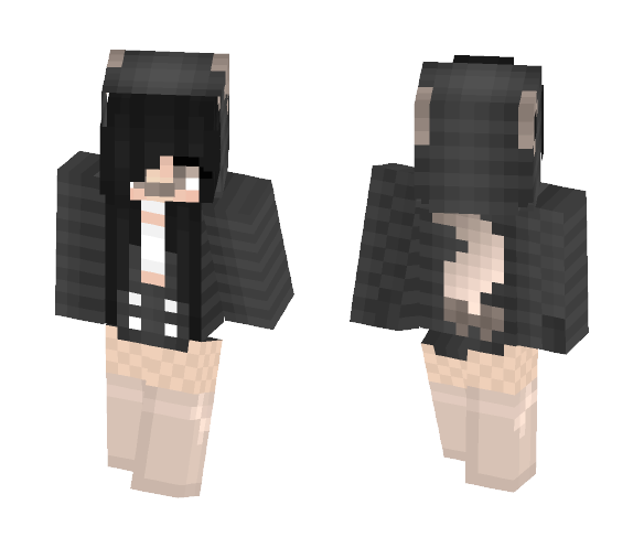 Download Free Wolf Girl ^~^ Skin for Minecraft image 1 Wolf Girl ^~^ - Girl Minecraft Skins - image 1