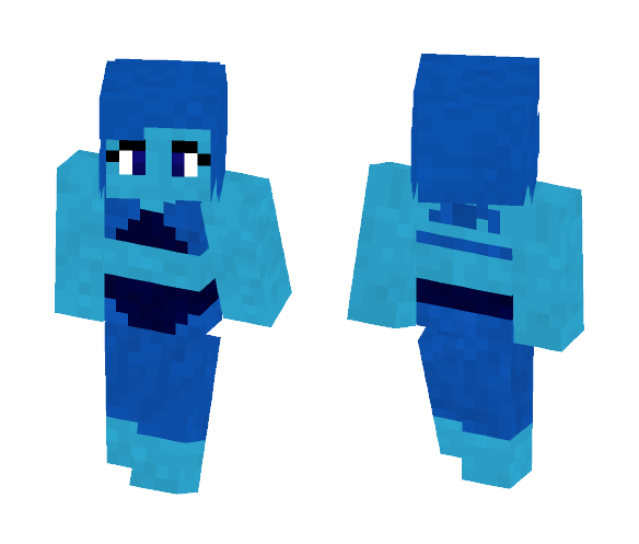 Download Free Lapis Lazuli - Steven Universe Skin for Minecraft image 1 Lapis Lazuli - Steven Universe - Female Minecraft Skins - image 1