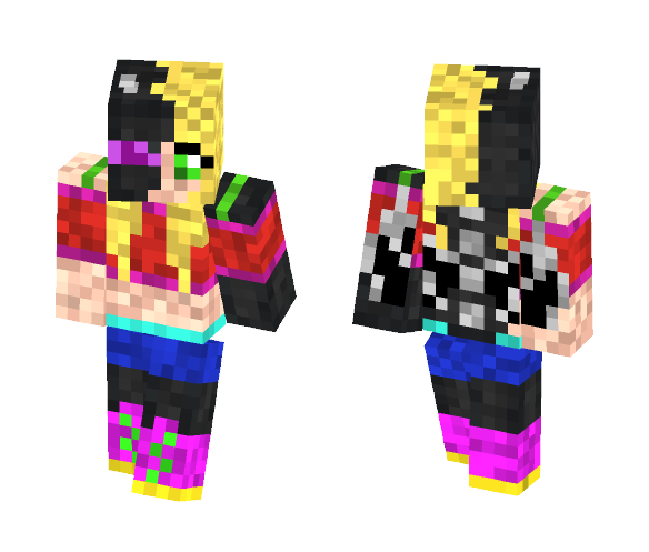 Female Ender Dragon hybrid - Female Minecraft Skins - image 1